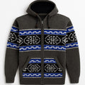 Blue Heritage Medallion Hoodie