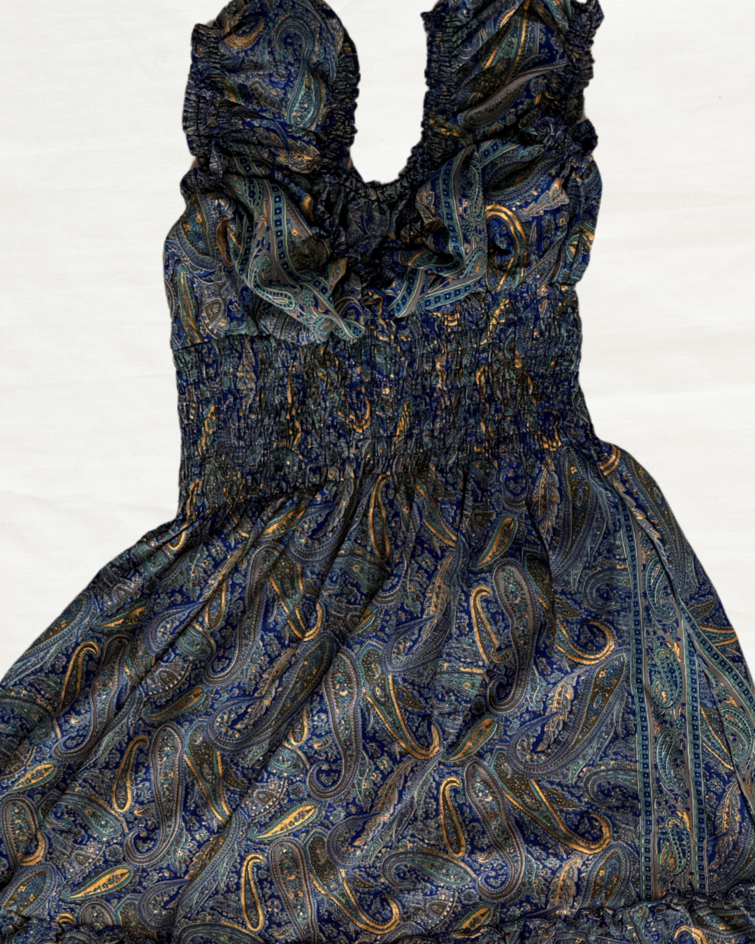 Midnight Silk Maxi Dress