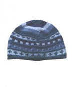 Everyday Slouch Wool Beanie in Stone Grey, handmade from 100% wool