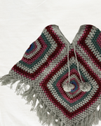 Himalayan Snow Wool Poncho