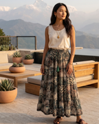 Ghandruk Silk Skirt