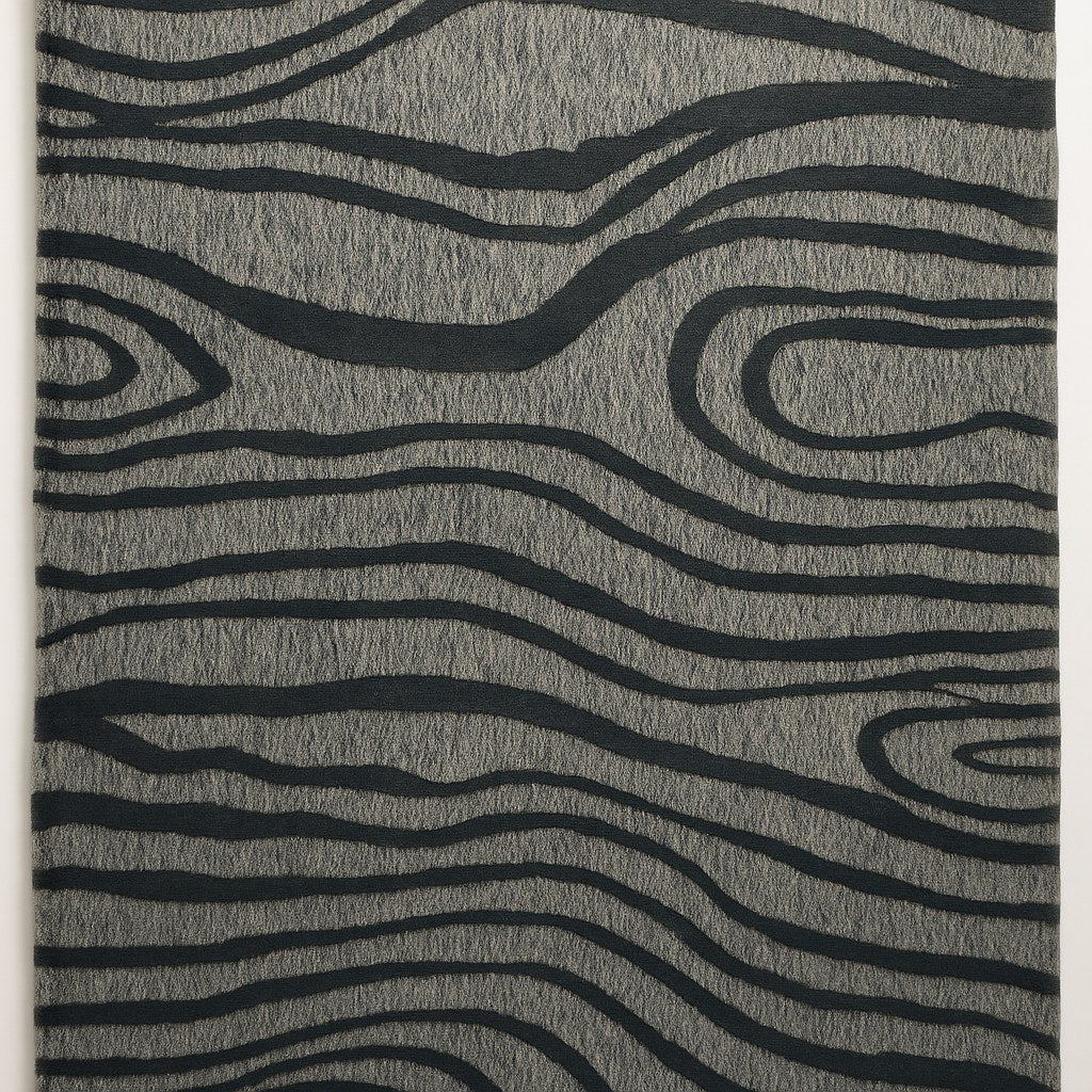 Chandi Wool Linen Rug