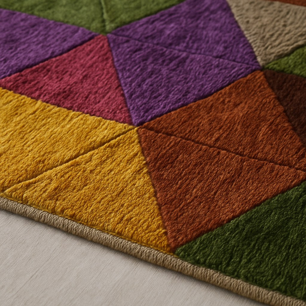Gandaki Wool Linen Bamboo Rug