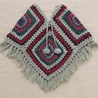 Himalayan Snow Wool Poncho