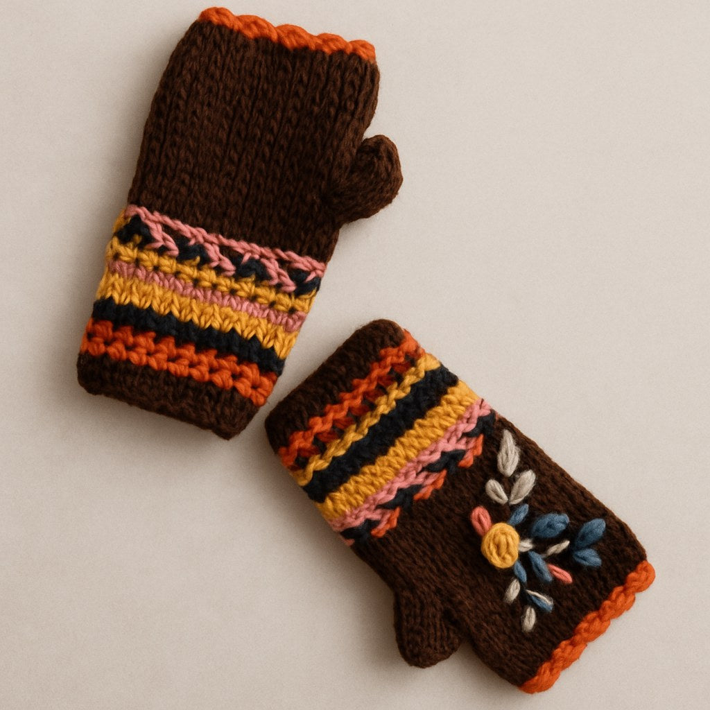 Gulmohar Wool Handwarmer