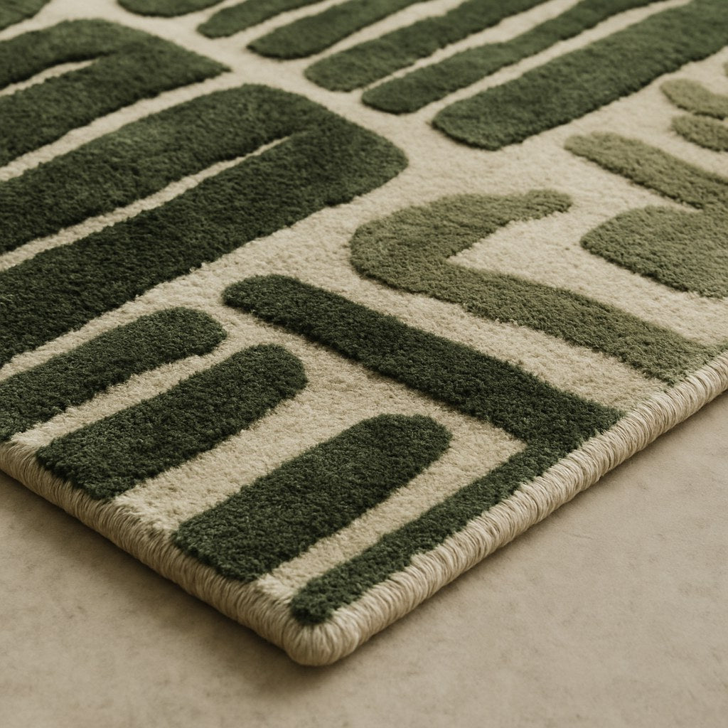 Indra Jatra Mix Wool Silk Rug