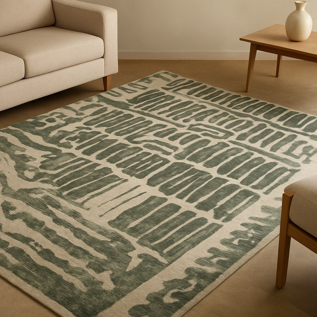 Indra Jatra Mix Wool Silk Rug