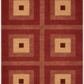 Koshi Red Hemp Wool Rug