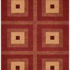 Koshi Red Hemp Wool Rug