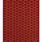 Kumari Red Wool Silk Rug