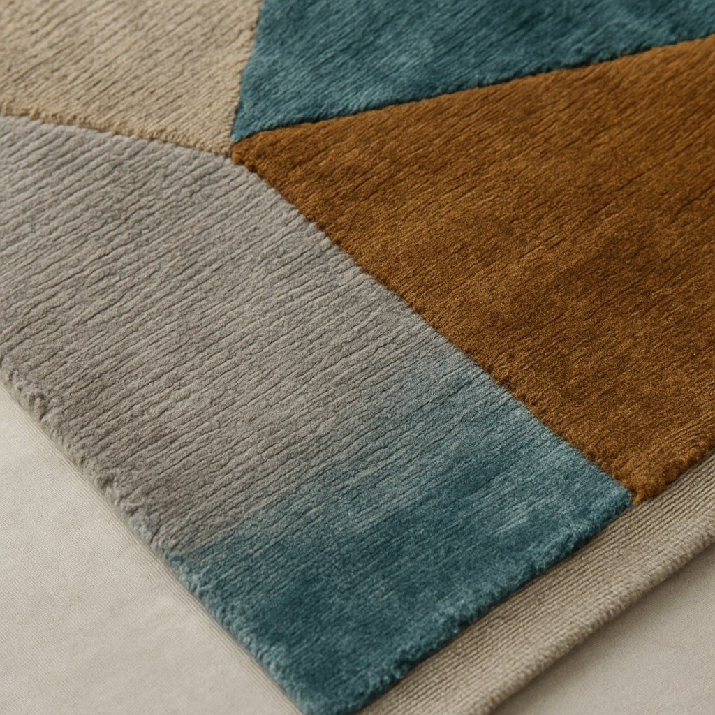 Mela Mini Wool Linen Rug