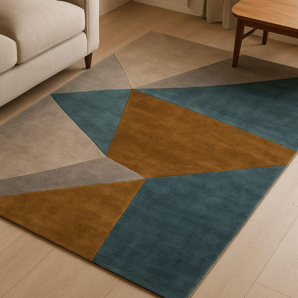 Mela Mini Wool Linen Rug
