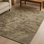 Mithila Mini Silk Linen Rug