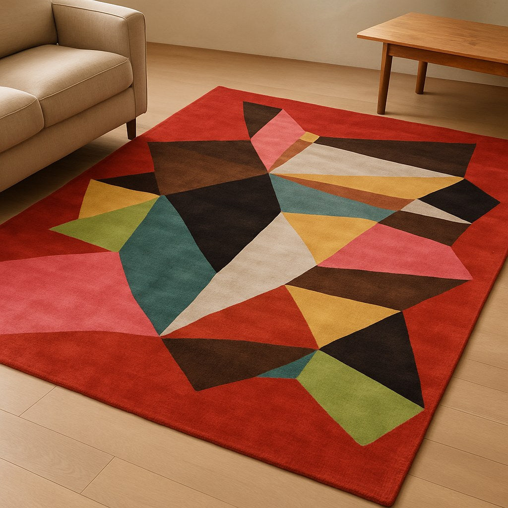 Sindoor Silk Rug