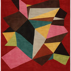 Sindoor Silk Rug