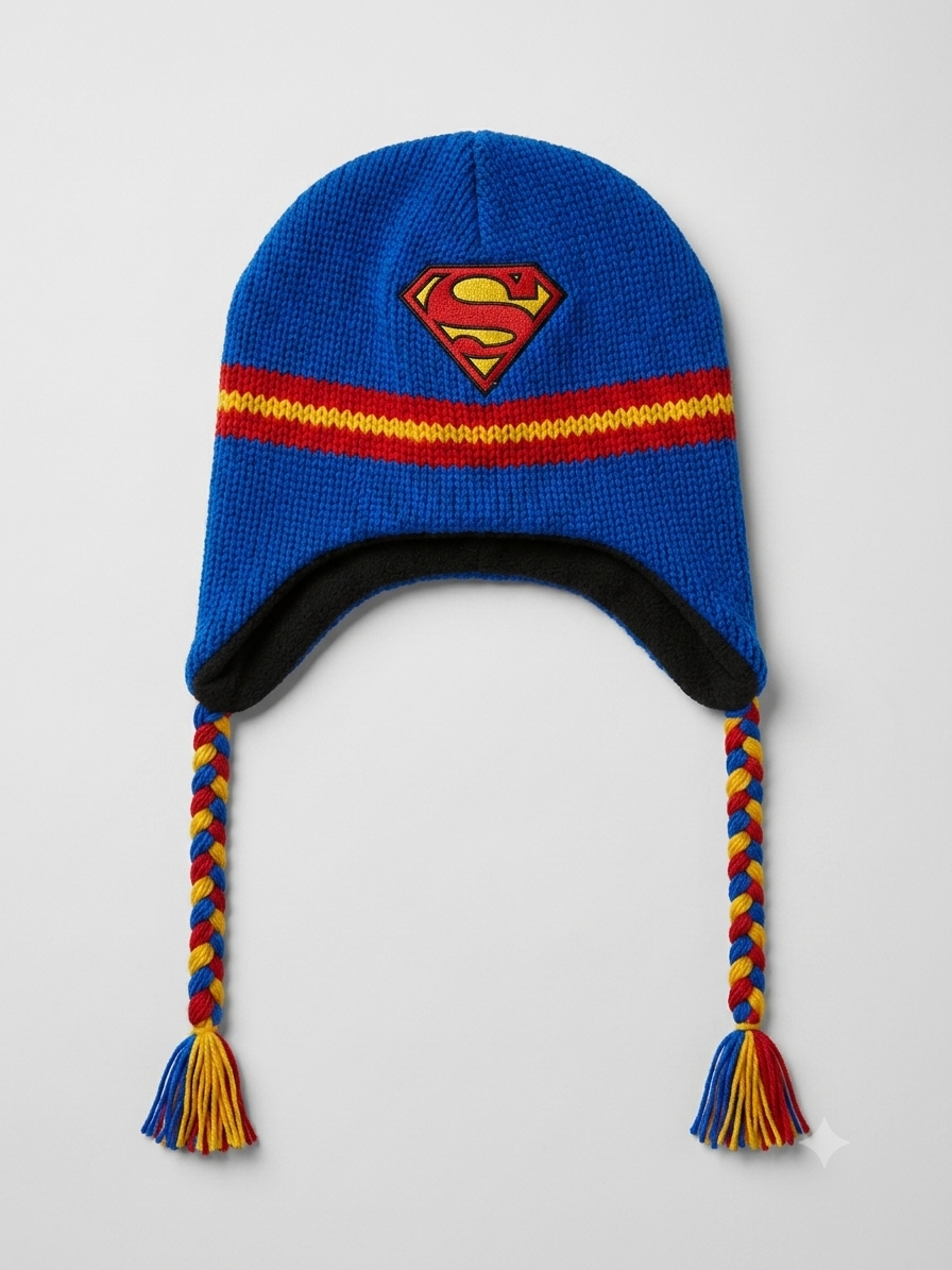 Superman Handmade Beanie